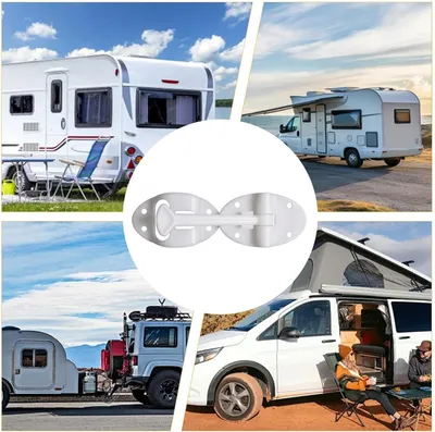Productafbeelding van Deurslot voor camper, 5 stuks, T-vormige vergrendeling voor toegangsdeuren
