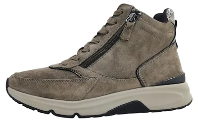 Obrázek produktu pro Gabor Comfort 56887-30 Rollingsoft dámské kozačky, kůže, šedé - dámské pohodlné boty / kotníkové boty, šedé, kůže (dreamvelour)