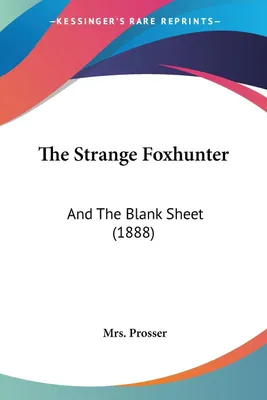 Produktbild von The Strange Foxhunter