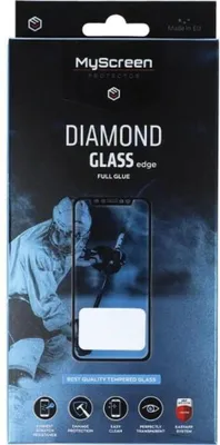 Produktbild von Glas MyScreen Diamond Glass Edge FG für Galaxy A34 5G, schwarzer Rahmen