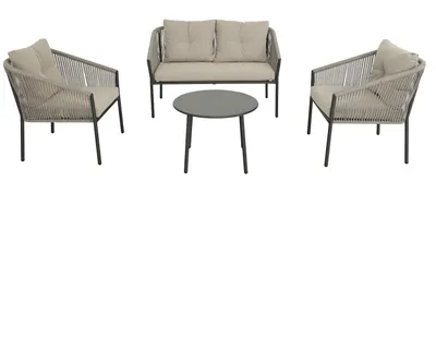 Produktbild von casa NOVA Lounge-Set GAVOI BHT 120x74.50x67 cm grau Gartenset