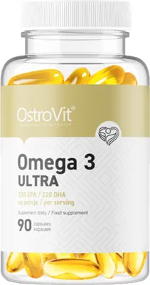 Produktbild von OstroVit Omega 3 Ultra IMMUNITY EPA DHA 90 Kapseln