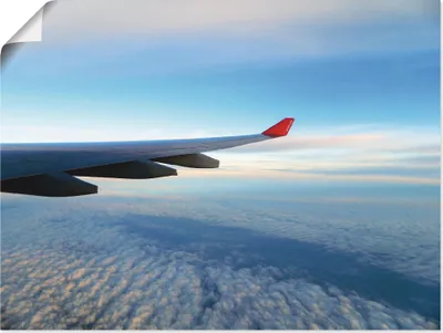 Produktbild von ARTland Poster Flugzeug Größe: 80x60 cm