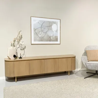 Productafbeelding van Livingfurn Tv-meubel Tobago 210cm Naturel