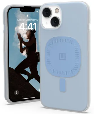 Produktbild von Urban Armor Gear Lucent 2.0 Magsafe, Cover, Apple, iPhone 14, 15,5 cm (6.1"), Blau