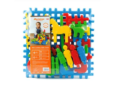 Produktbild von Marioinex Toy Factory Mini Farm Bausteine 31 Stück 2+ - 01182