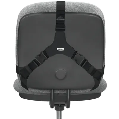 Produktbild von Fellowes Professional Series, Schwarz, Halterung mit Netzrückseite, Stoff, 375 mm, 365 mm, 55 mm