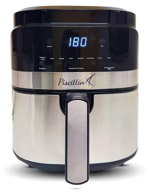 Immagine prodotto di Friggitrice ad aria, 5,5 litri, 1500 W, 8 programmi, touchscreen, Wi-Fi