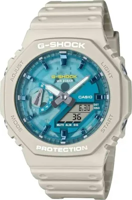 Produktbild von Casio - GA-2100AS-5AER - Armbanduhr - Herren - Quarz - G-Shock