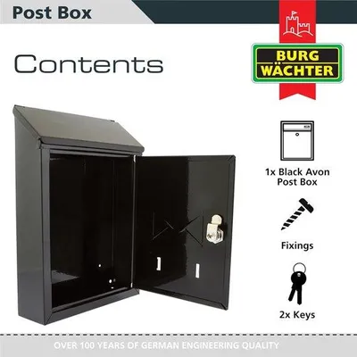 Productafbeelding van Famanu brievenbussen: Weerbestendig en roestvrij - 21,4 cm x 7 cm x 30,4 cm