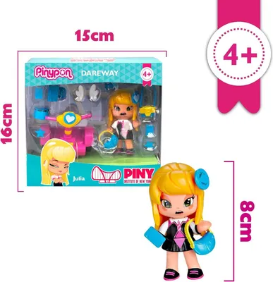 Image de Pinypon Piny Dareway Avec Veicolo Julia