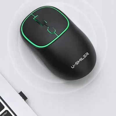 Obrázok produktu pre Bezdrôtová myš pre notebook, počítačová myš, USB, 2400 MHz, s USB prijímačom