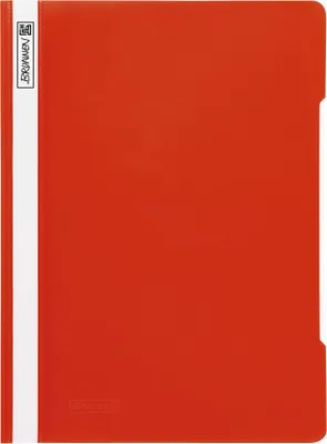 Produktbild von Sichthefter A4 PVC rot Packung mit 25 Stück
