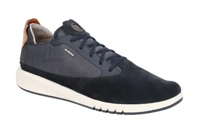 Produktbild von GEOX Sneaker AERANTIS, Rauleder, Blau, Herren