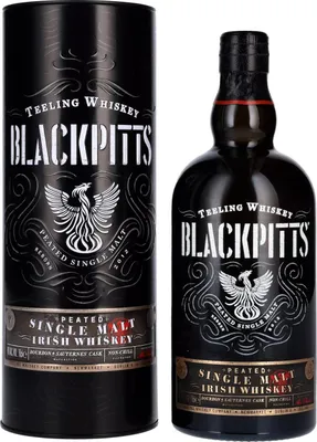 Produktbild von TEELING Blackpitts 46% 0,7L