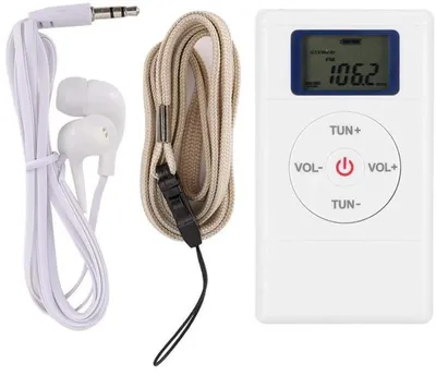 Obrázok produktu pre Azomor Objavte všestrannosť tohto kompaktného prenosného FM rádia, ktoré je ideálne