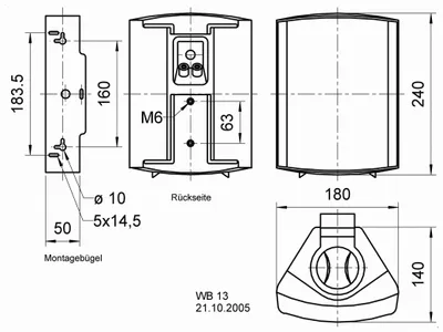 Zdjęcie produktu dla Visaton 50311, 2-drożny, 1.0 kan., 50 W, 95 - 20000 Hz, 8 Ω, Biały