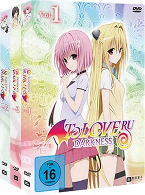 Produktbild von To Love Ru - Darkness  GA (DVD) 3Disc Gesamtausgabe - Bundle Vol.1-3