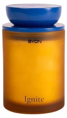 Produktbild von Byon - "Ignite" Matt, Duftkerze, Ambra ET1204 (Einheitsgröße) (Ambra/Blau)