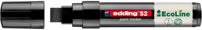 Immagine prodotto di marcatore a vernice edding EcoLine 4-52-001 cuneo 4-15 mm nero