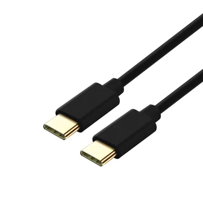 Image de Câble USB-C / USB-C Power Delivery, transfert rapide, 2m - Noir