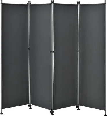 Produktbild von Scheidingswand Zonwering 170x215cm dunkelgrau Stahlstoff