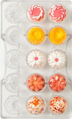 Image de Moule en polycarbonate pour pralines Summer