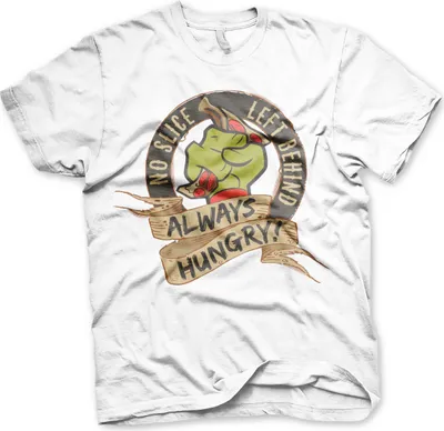 Produktbild von TMNT - No Slice Left Behind T-Shirt - X-Large - White
