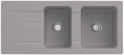 Produktbild von Villeroy & Boch Keramikspüle 338001KD, Architectura 80 Einbauspüle - inkl.