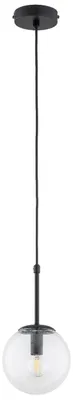 Obrázok produktu pre Závesná lampa SEBIA, čierna, 1xE14x10W, kov, rozmery: 90x15x15 cm, IP20, Alfa