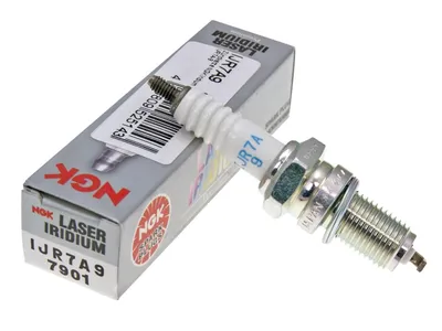 Immagine prodotto di Candela di accensione NGK IJR7A9 Iridium soppressa, filettatura lunga 19,0 mm Ø 12,0 mm esagono 18,0 mm, distanza tra gli elettrodi 0,90 mm, potere calorifico 7, 7901