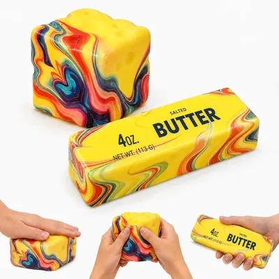 Productafbeelding van Boterkaas anti-stressballen voor volwassenen