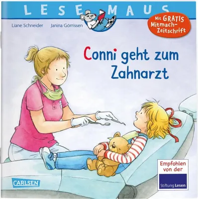 Produktbild von LESEMAUS 56: Conni geht zur Zahnärztin (Neuausgabe)