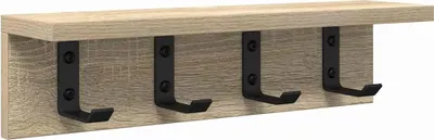 Obrázek produktu pro vidaXL Nástěnný noční stolek, dub Sonoma, 40 x 10,5 x 10,5 cm