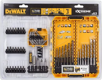Immagine prodotto di DEWALT Bit und Bohrer-Set 63-tlg.