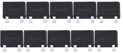 Gleichrichterbrücke DB107S, 1000V, 1A, 10 Stück