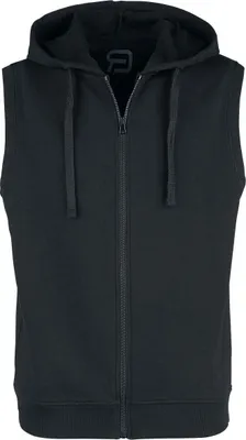 Produktbild von RED by EMP Herren schwarze Sweat Weste mit Kapuze S