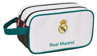 Produktbild von Safta Real Madrid 26/27 5l 26x12.5x15 Cm Kulturbeutel Weiß Kinder Weiß One Size
