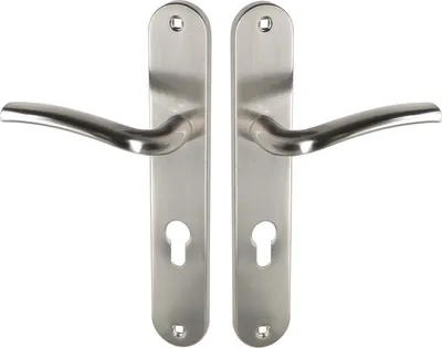 Immagine prodotto di Maniglia per porte interne Maniglia per porte interne Inserto satinato WIKOS