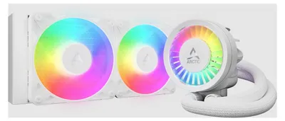 Produktbild von ARCTIC Liquid Freezer III Pro 240 A-RGB, All-in-One-Flüssigkeitskühler, 12 cm, 131 m³/h, Weiß