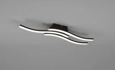 Zdjęcie produktu dla Lampa sufitowa LED ROUTE 5W 4000K 600lm metal czarno-biała wym:7x56x56cm IP20 RL