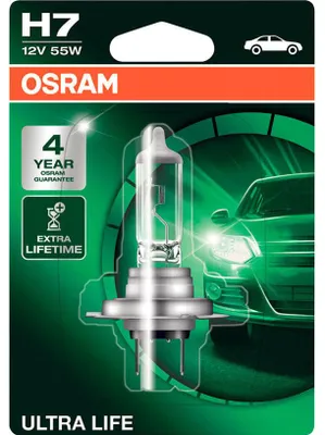 Immagine prodotto di OSRAM ULTRA LIFE H7 PX26d 12 V/55 W (1er Blister)
