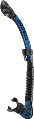 Produktbild von Cressi Alpha Ultra Dry - Trockenschnorchel, Farbe:schwarz/blau