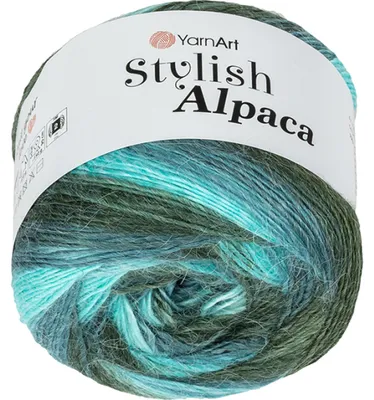 Produktbild von Garn „Stylish ALPACA“ – 150 g, 525 m – Grün