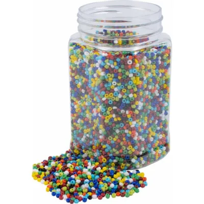 Image de PLAYBOX perles rocaille 500g basic