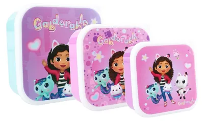 Obrázek produktu pro Gabby's Dollhouse Lunchbox 3v1 ideální pro děti