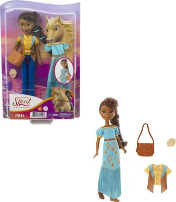 Zdjęcie produktu dla Mattel GXF16; GXF18 - Spirit Fashion Fun Pru lalka z modą
