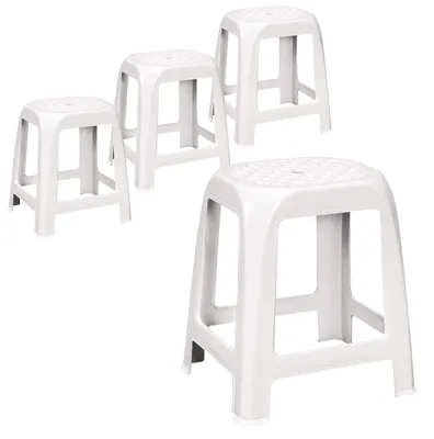 Productafbeelding van Set van 4 Stapelbare Krukken Zithoogte 46 cm