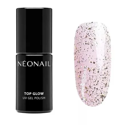 Zdjęcie produktu dla Top Glow Gold Flakes NeoNail UV Nagellack 7,2 ml