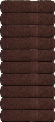 Obrázek produktu pro Ručníky FROGN 10 ks hnědé 50x100 cm 360 g/m²